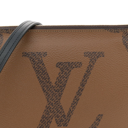 Louis Vuitton Reverse Monogram Giant Double Zip Pochette 9 of 13