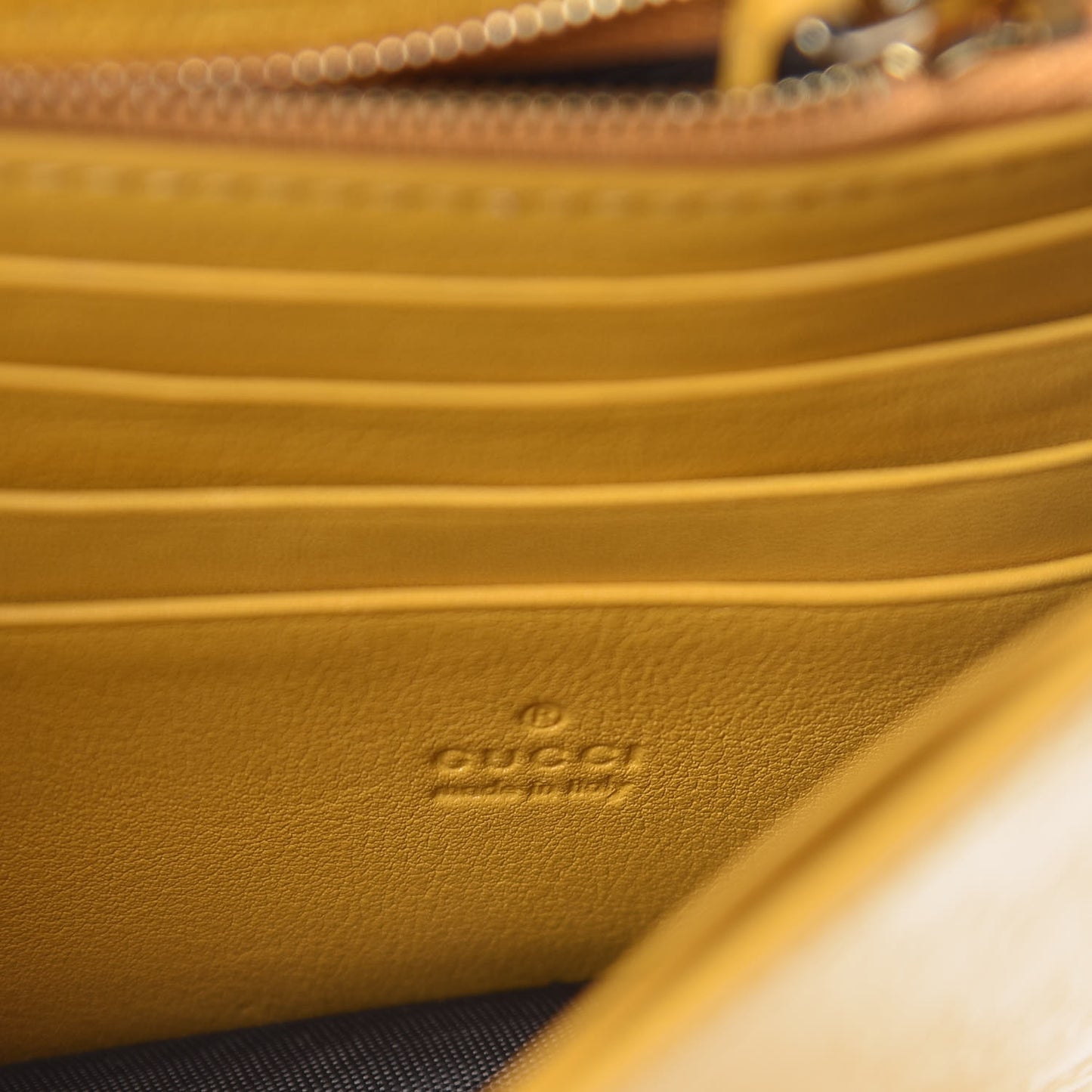 Patent Microguccissima Mini Nice Wallet Bumblebee
