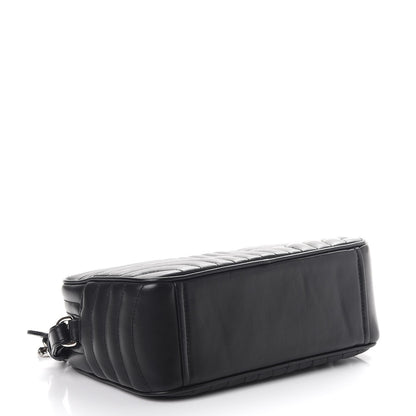 Prada Soft Calfskin Diagramme Crossbody Bag Black 4 of 7