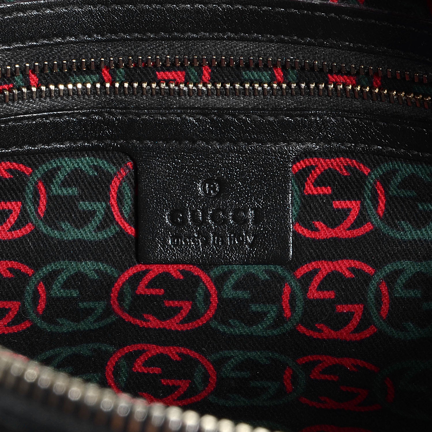 Gucci Leather Small Britt Boston Black 6 of 7
