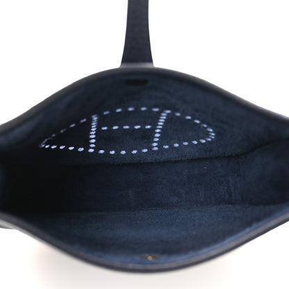 Hermes Taurillon Clemence Evelyne TPM Bleu Nuit 5 of 11
