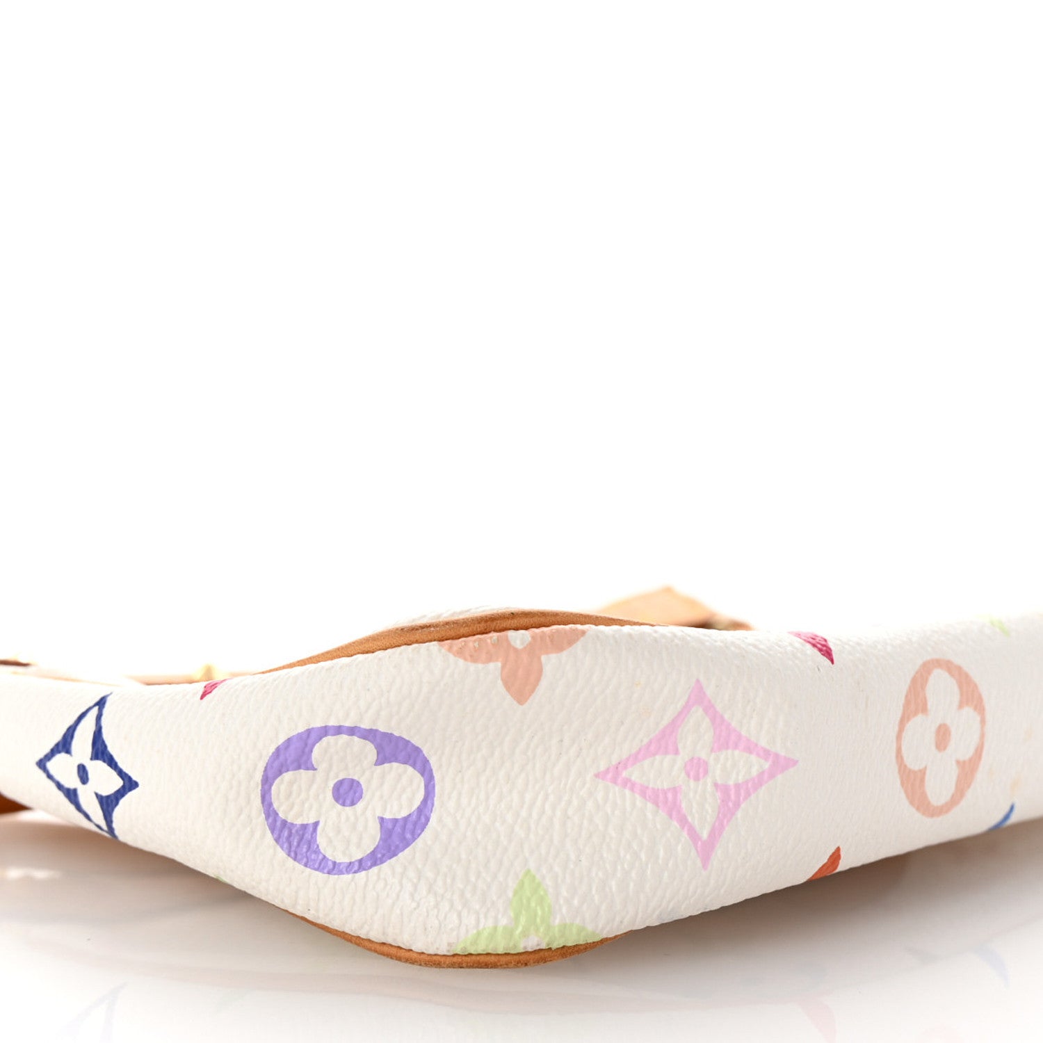 Louis Vuitton Monogram Multicolor Pochette Accessories White 8 of 9