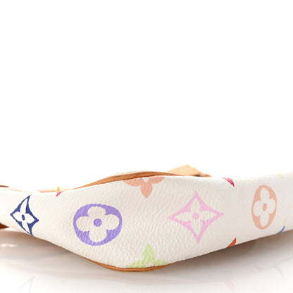 Louis Vuitton Monogram Multicolor Pochette Accessories White 8 of 9