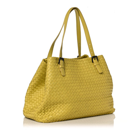 Bottega Veneta Nappa Intrecciato Large Cesta Tote Moutarde 3 of 9