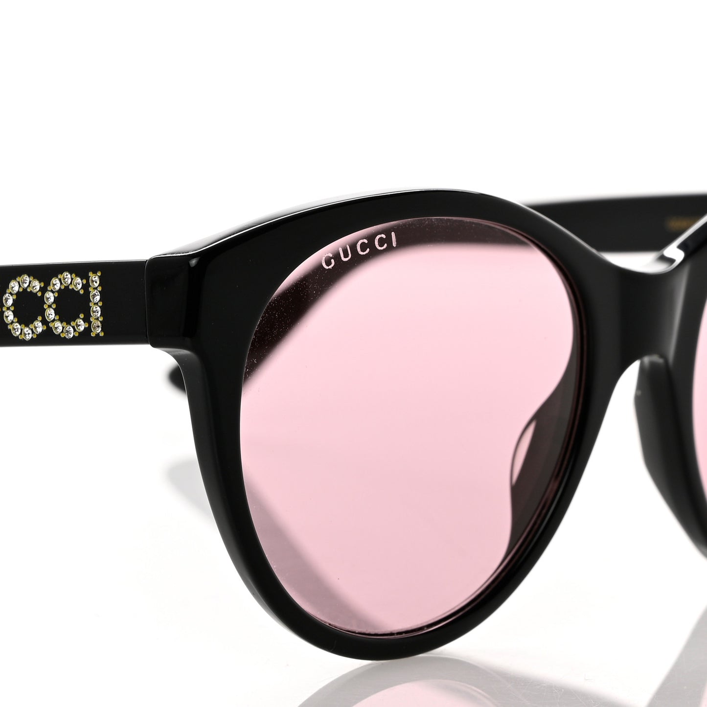 Crystal GG Sunglasses GG0419S Black