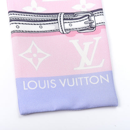 Louis Vuitton Silk Monogram Escale Confidential Bandeau Pink 3 of 3
