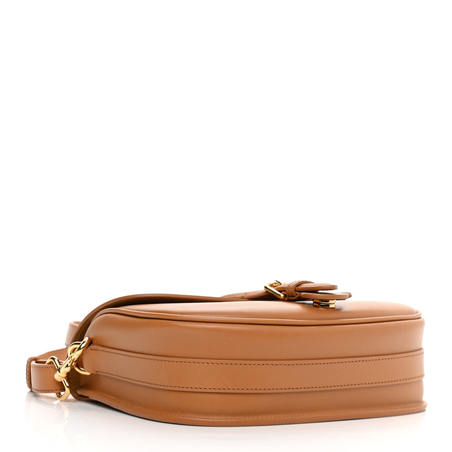 Box Calfskin Medium Bobby Flap Camel