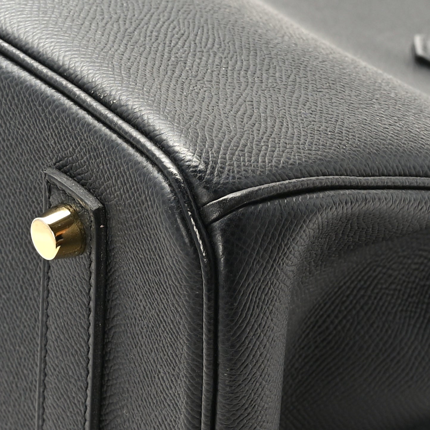 Epsom Birkin 35 Black