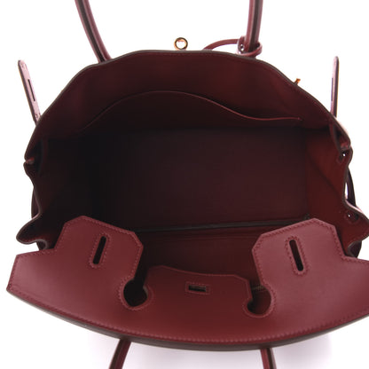 Hermes Veau Jonathan Birkin 30 Rouge Grenat 5 of 11