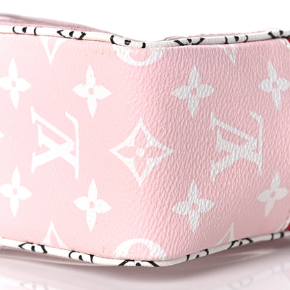 Louis Vuitton Monogram Giant Beach Pouch Rouge 8 of 8
