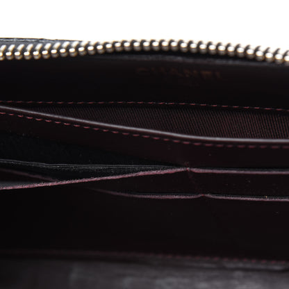 Chanel Caviar Quilted Large Gusset Zip Around Wallet Black 14 of 24