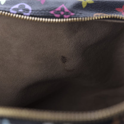 Louis Vuitton Monogram Multicolor Keepall 45 Black 8 of 15