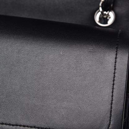 Chanel Lambskin Quilted Jumbo Double Flap Black 11 of 17