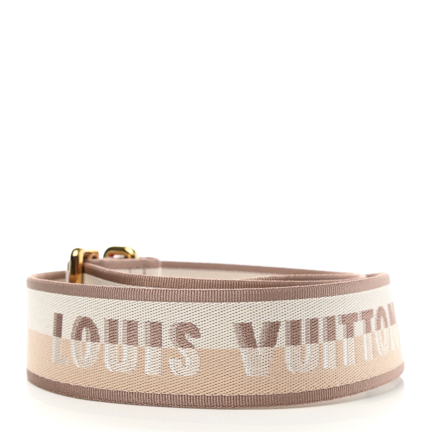 Louis Vuitton Jacquard Speedy Bandouliere 20 Shoulder Strap Beige 2 of 3
