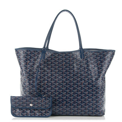 Goyard Goyardine Saint Louis GM Navy 1 of 9