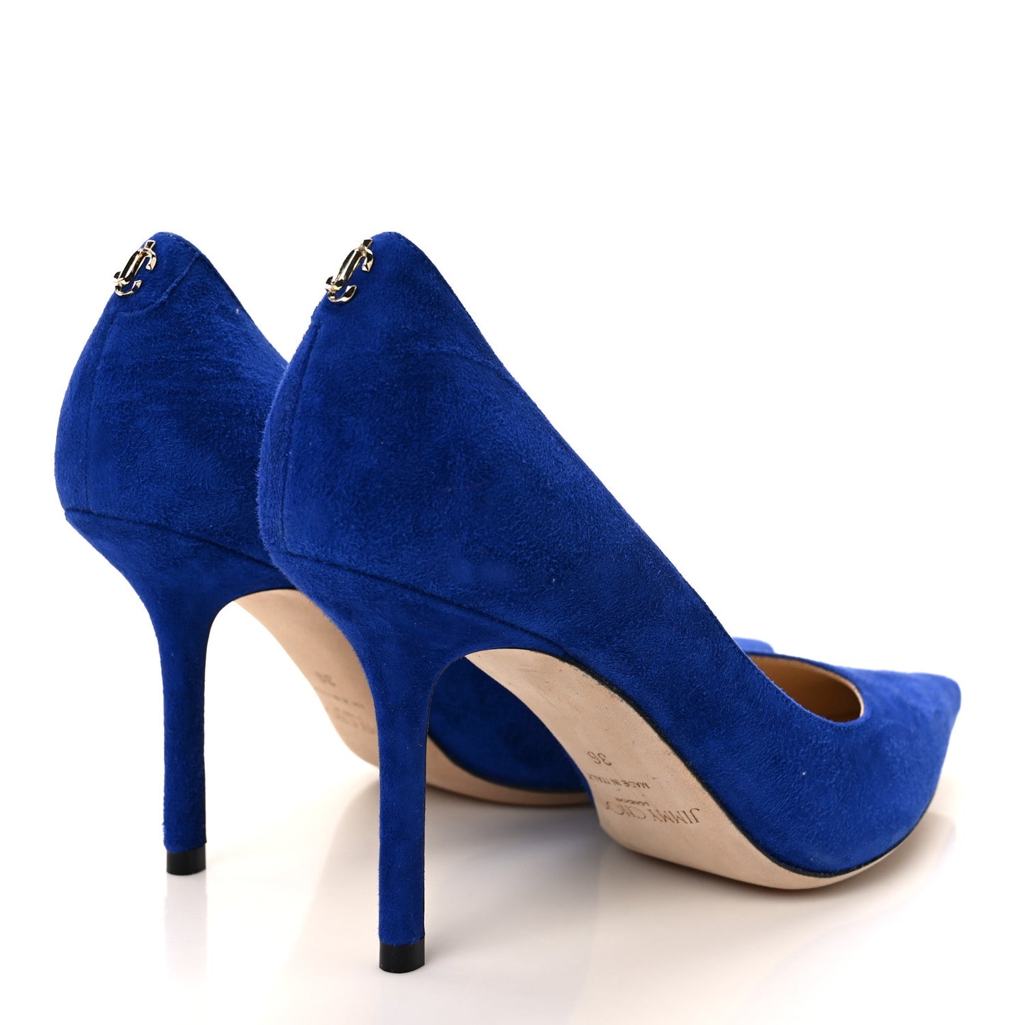 Suede Pumps 36 Blue
