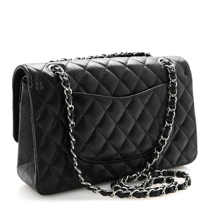 Chanel Caviar Quilted Medium Double Flap Black 3 of 11