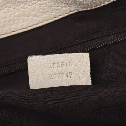 Gucci Guccissima Medium New Ladies Web Tote Off White 7 of 13