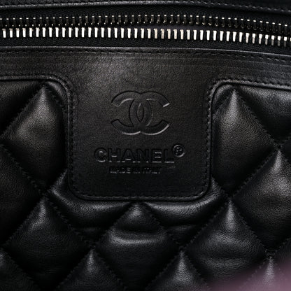 Chanel Lambskin Quilted Medium Coco Cocoon Reversible Tote Black 6 of 10