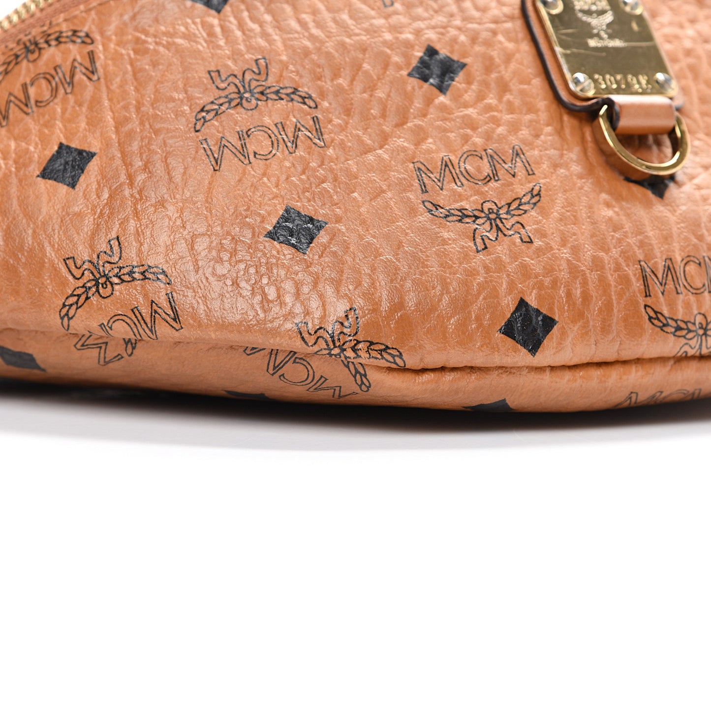 Visetos Small Fusten Belt Bag Cognac