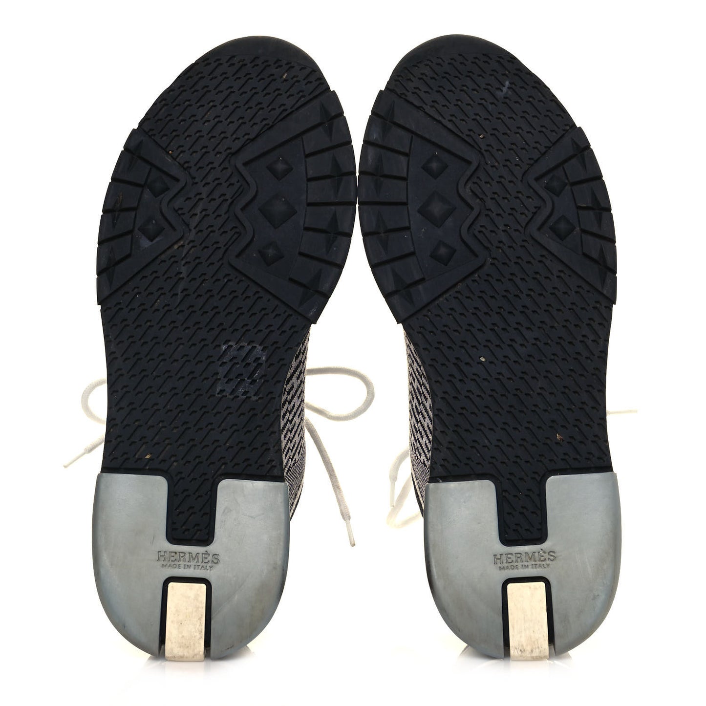 Knit Bi-Color Womens Addict Sneakers 39 Black White