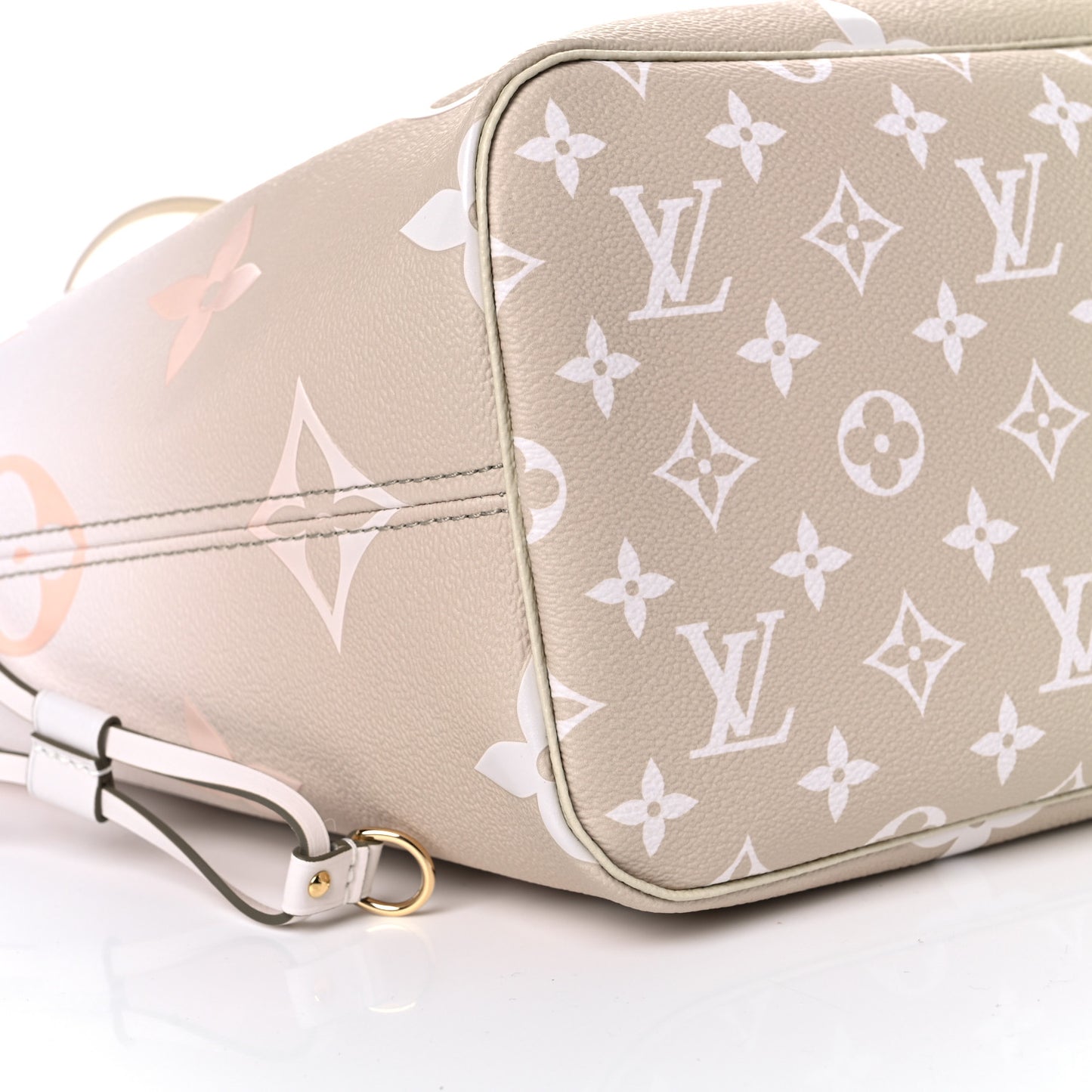 Monogram Giant Spring In The City Neverfull MM Sunset Kaki