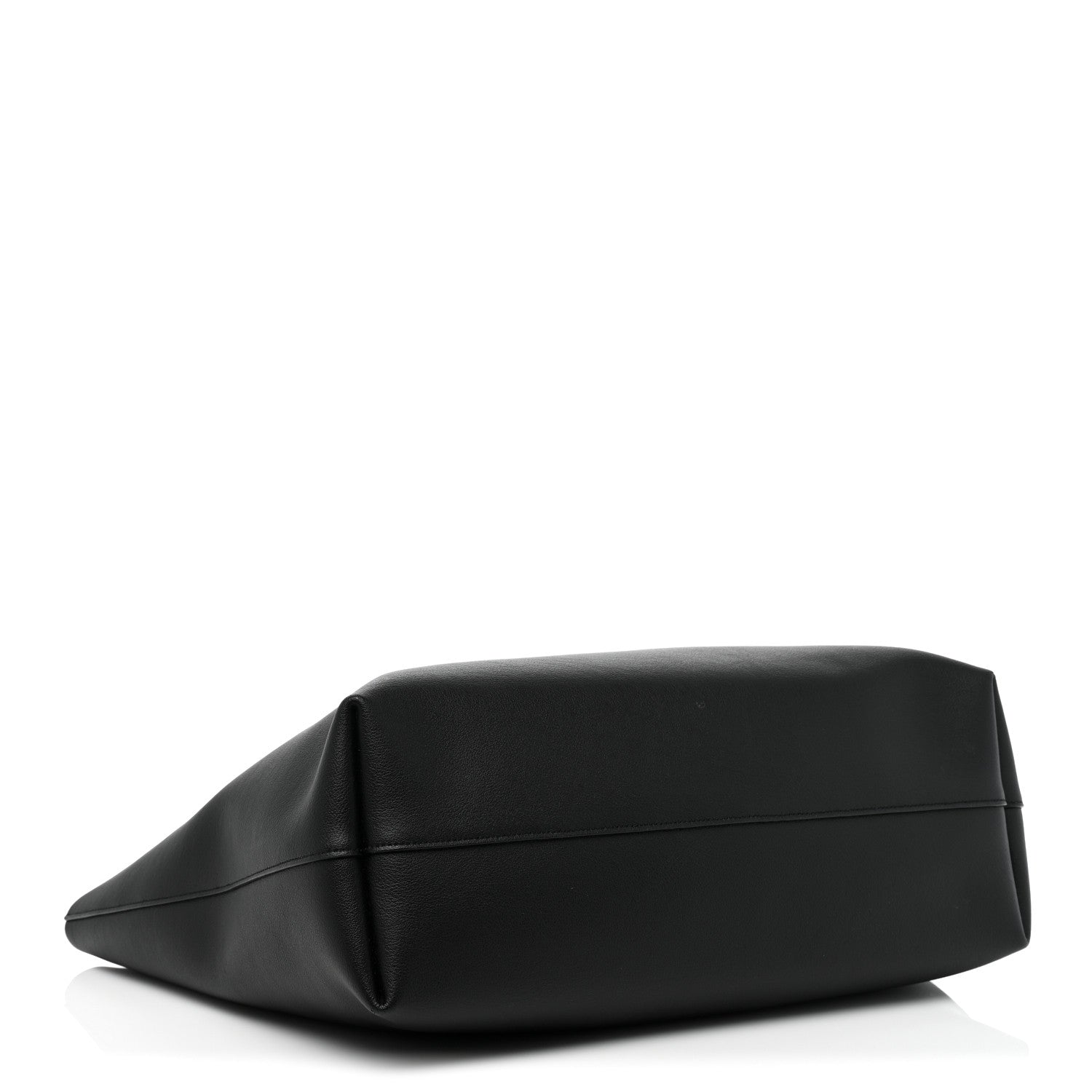 Saint Laurent Calfskin Large Shopping Tote Black 5 of 11