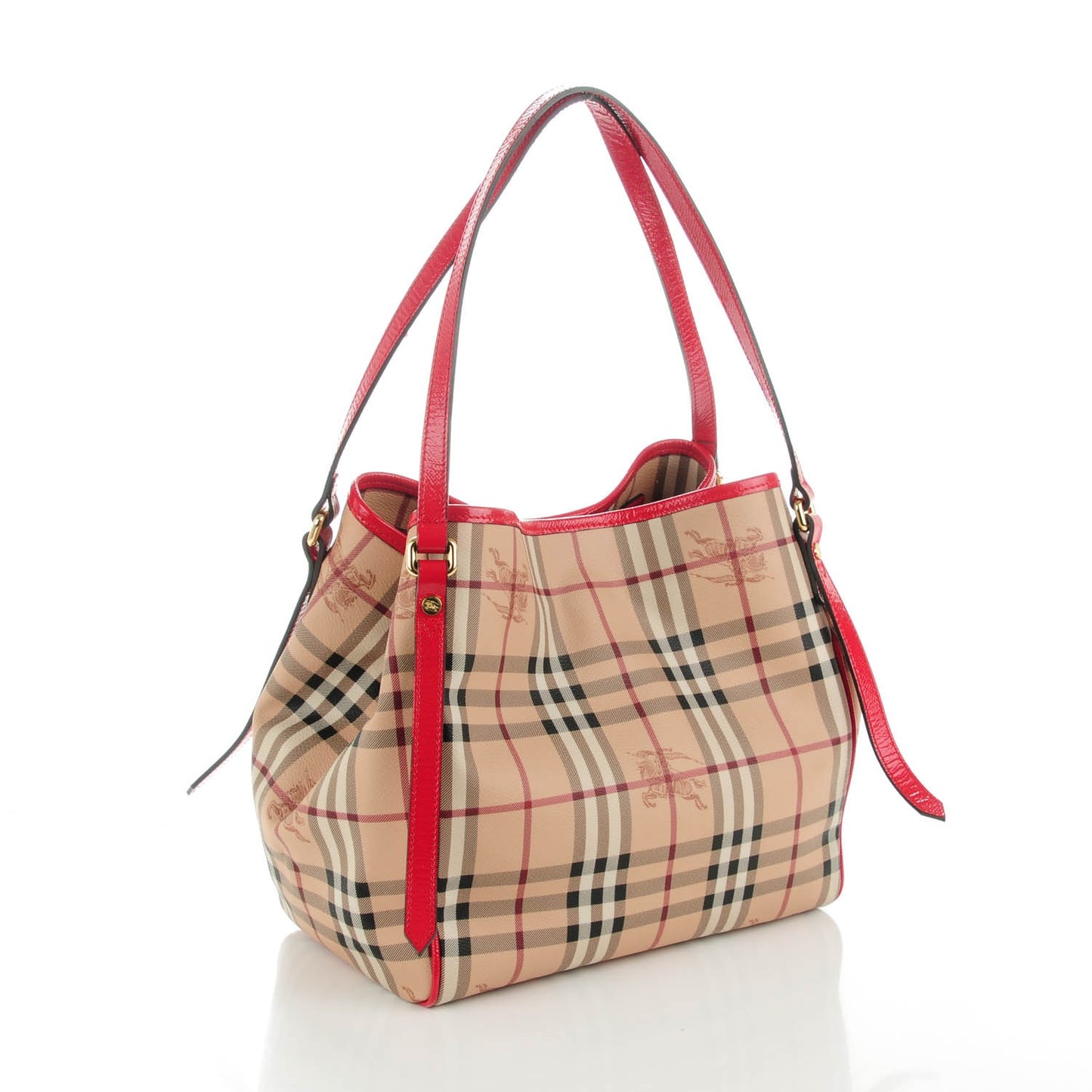 Haymarket Check Small Canterbury Tote Bright Rose
