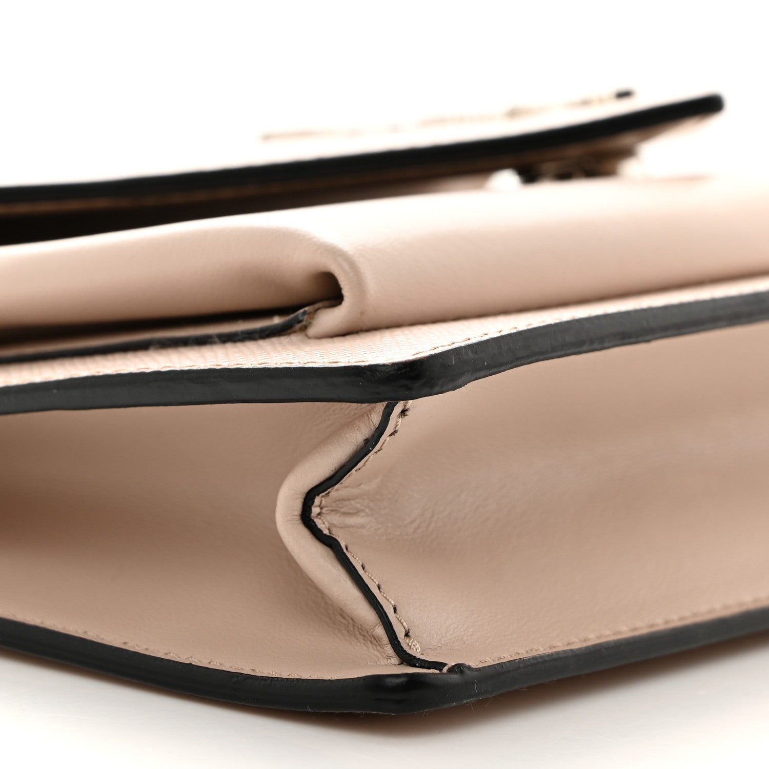 Prada Saffiano City Calfskin Mini Envelope Bag Water Lily 9 of 10