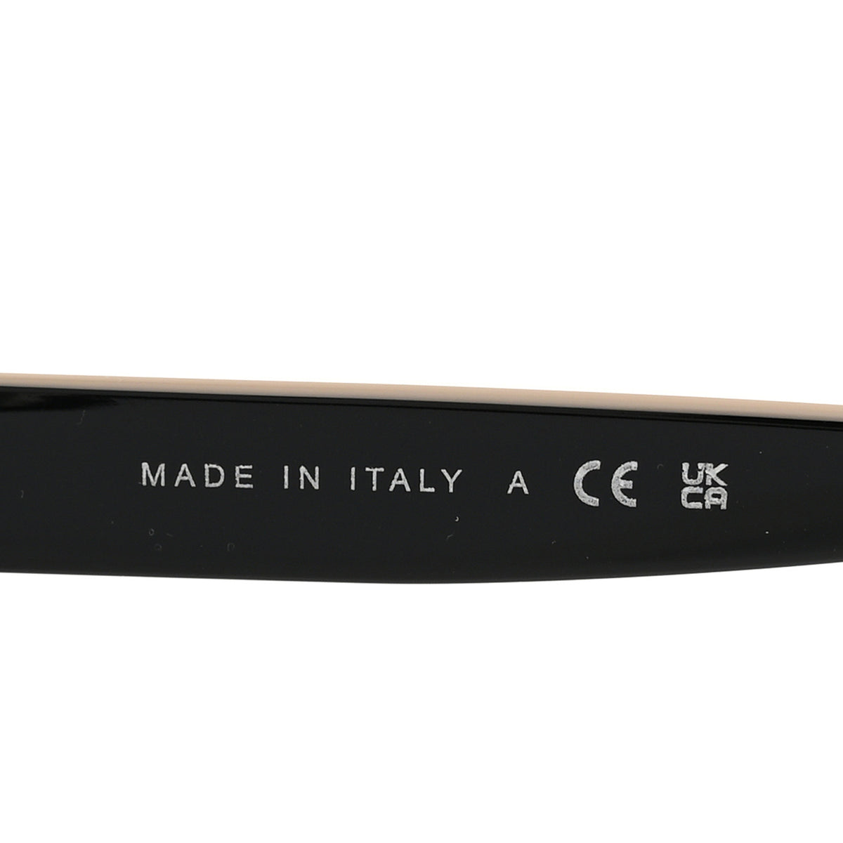 Acetate CC Butterfly Sunglasses 5414 Black Beige