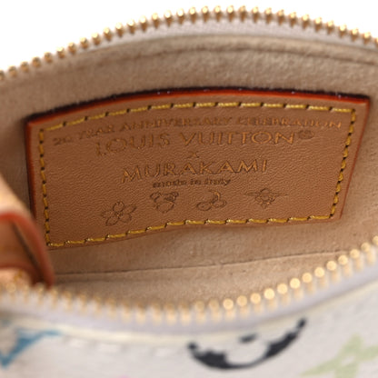 Louis Vuitton LV x TM Monogram Multicolor Micro Pochette White 6 of 7