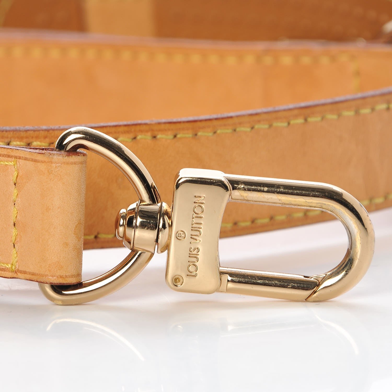 Louis Vuitton Vachetta 25mm Adjustable Keepall Shoulder Strap 2 of 6