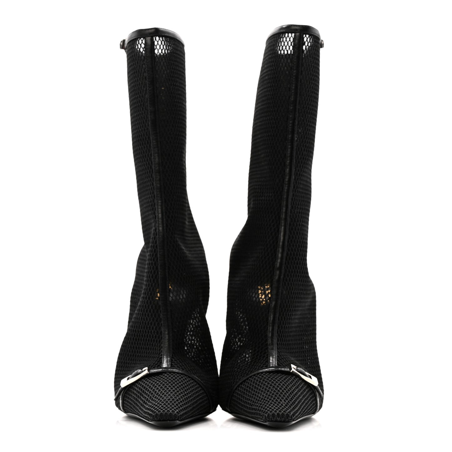 Elba Applique Tulle Aston 115 Boots 35.5 Black