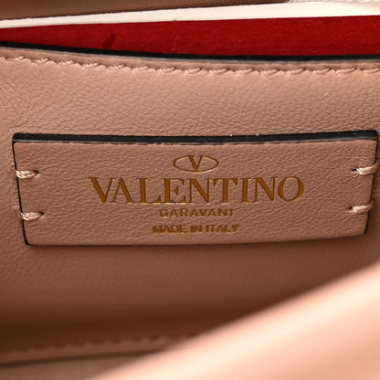 Valentino Garavani Nappa Small Roman Stud Shoulder Bag Rose Cannelle 6 of 10