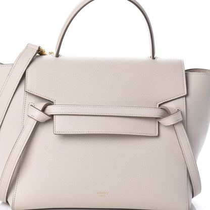 Celine Grained Calfskin Micro Belt Bag Linen 7 of 9
