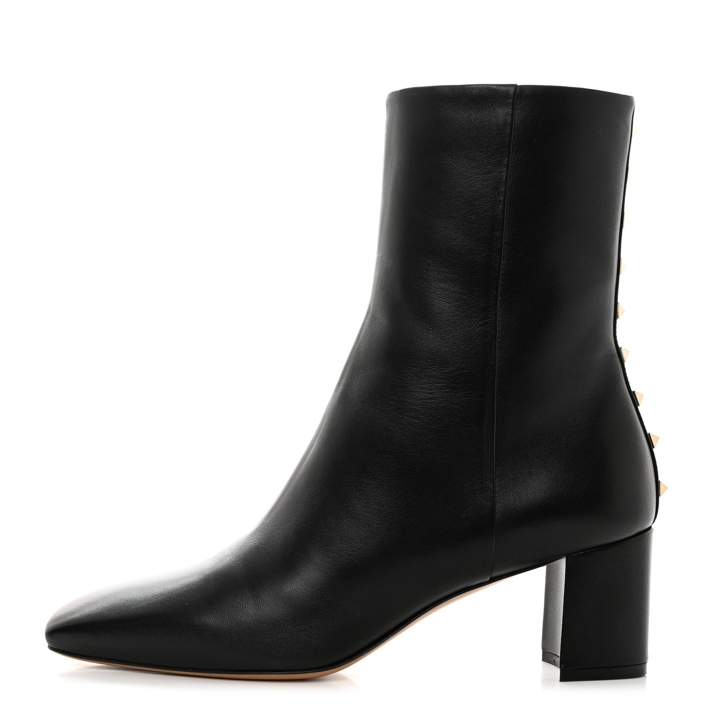 Nappa Rockstud Ankle Boots 39.5 Black