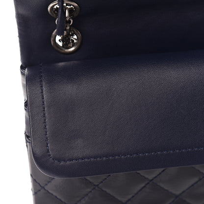 Chanel Distressed Patent Quilted 2.55 Reissue 226 Flap Navy 13 of 15
