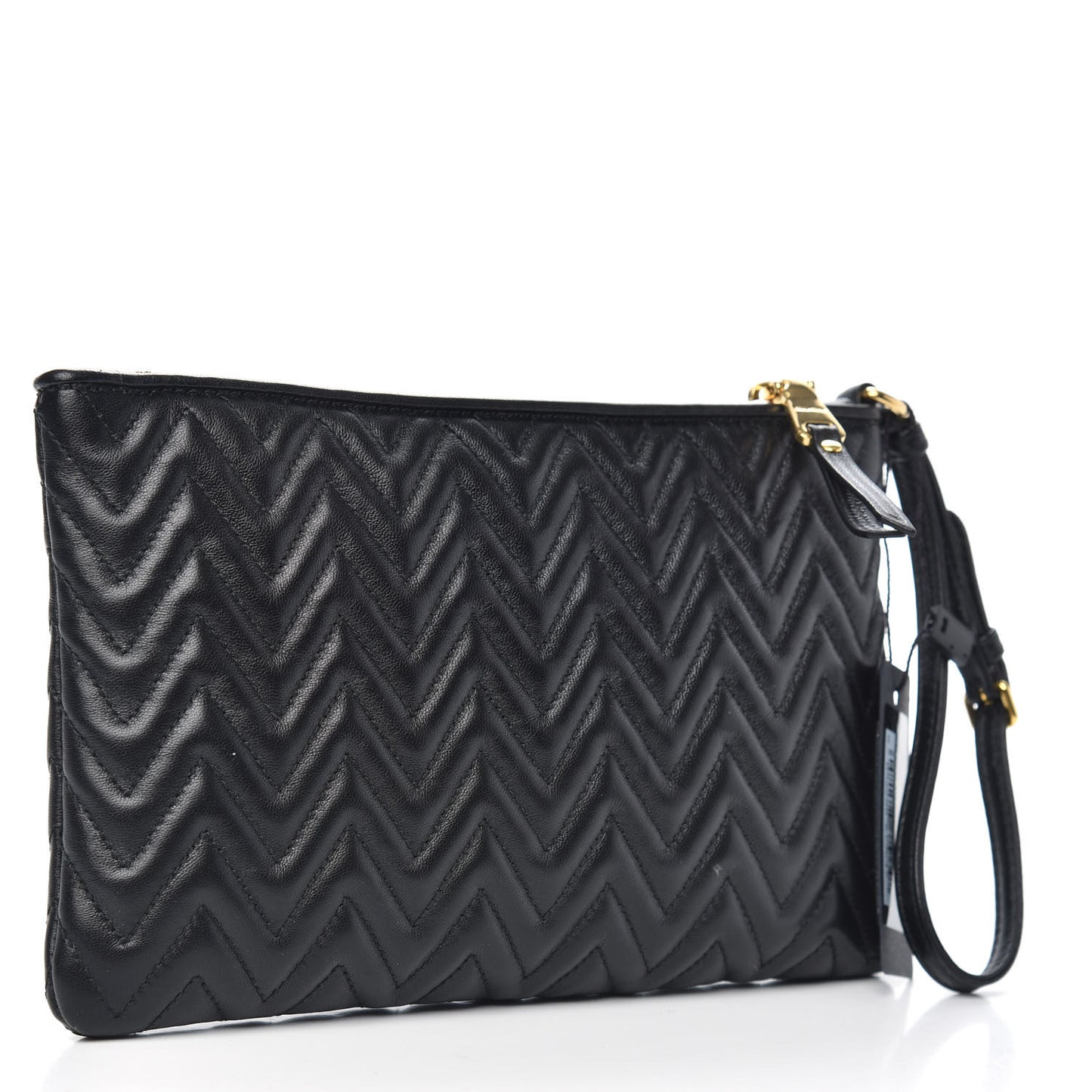 Nappa Impunture Wristlet Black