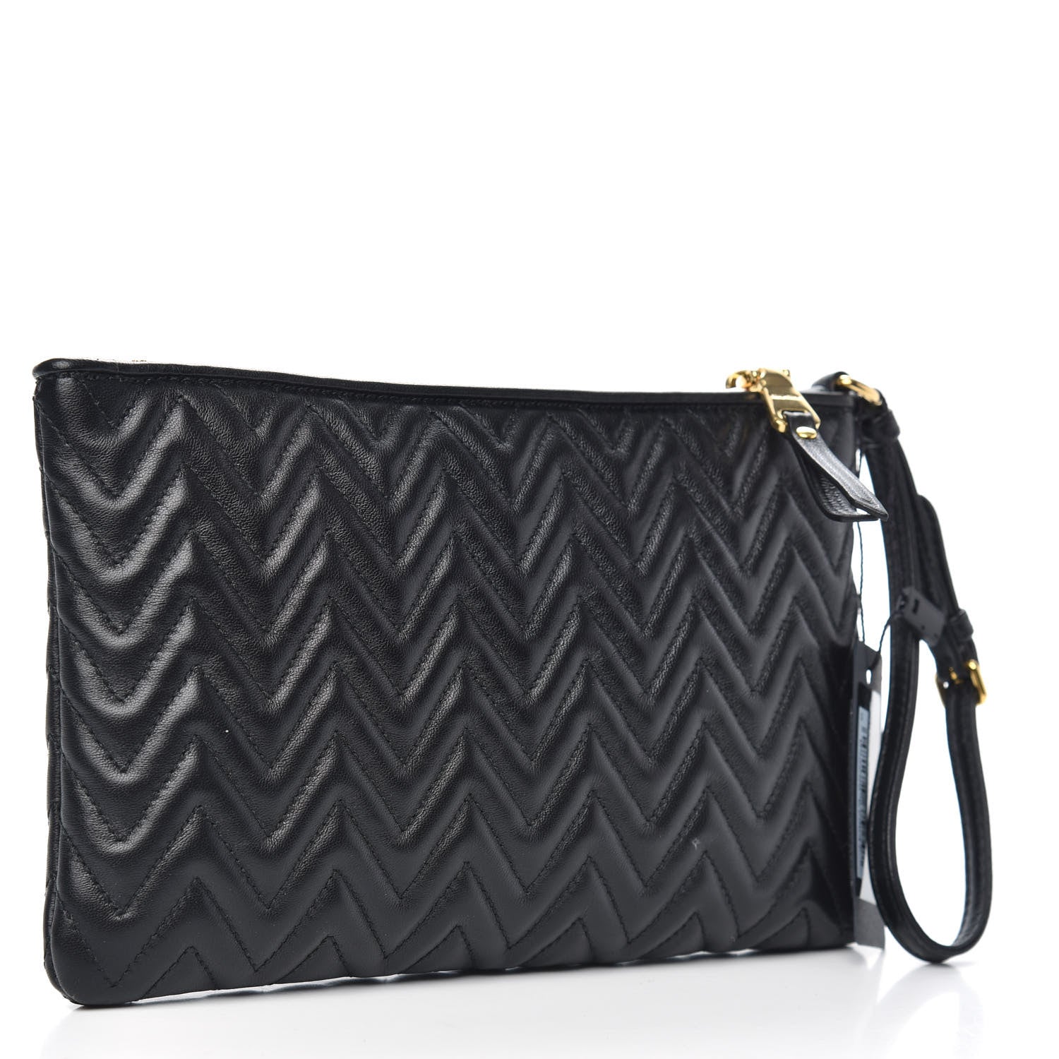 Miu Miu Nappa Impunture Wristlet Black 3 of 6