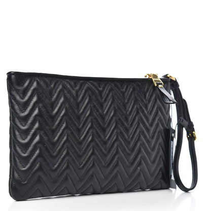 Miu Miu Nappa Impunture Wristlet Black 3 of 6
