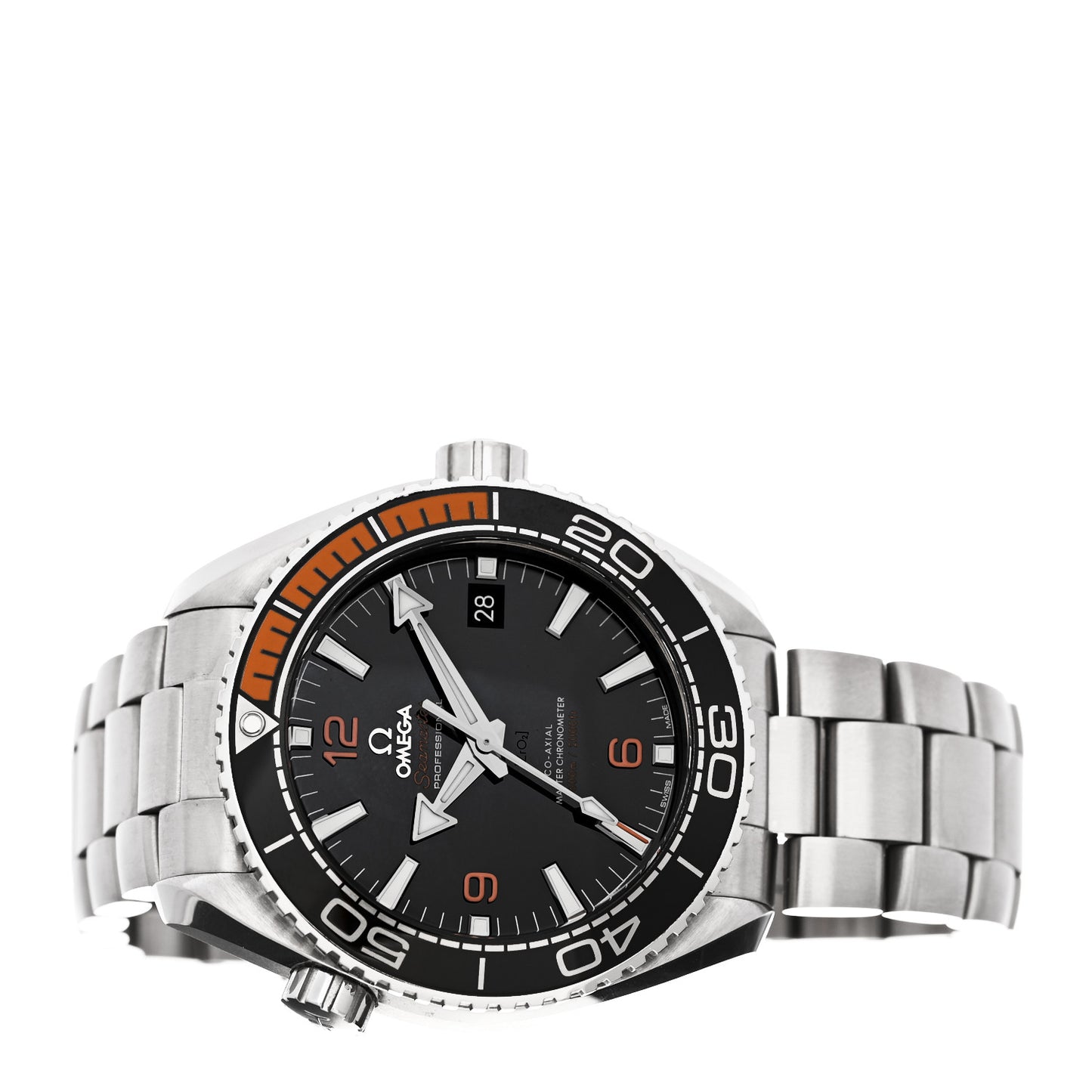 Stainless Steel 43.5mm Seamaster Planet Ocean Automatic Watch