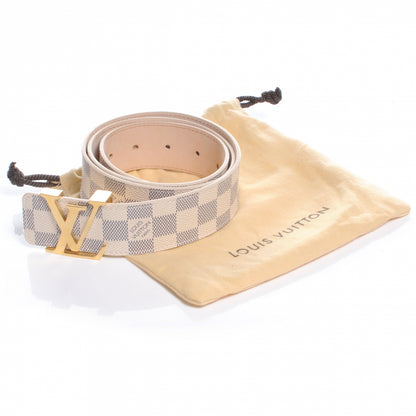 Louis Vuitton Damier Azur LV Initiales Belt 90 36 7 of 7