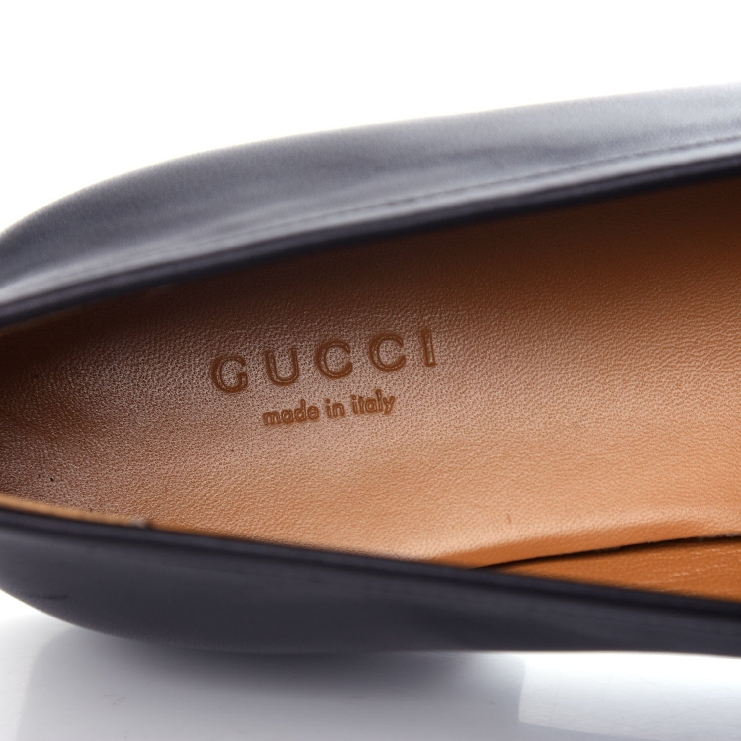 Gucci Calfskin Womens Jordaan Loafers 40 Black 8 of 11