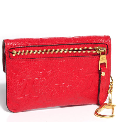 Louis Vuitton Empreinte Key Pouch Cherry 3 of 8