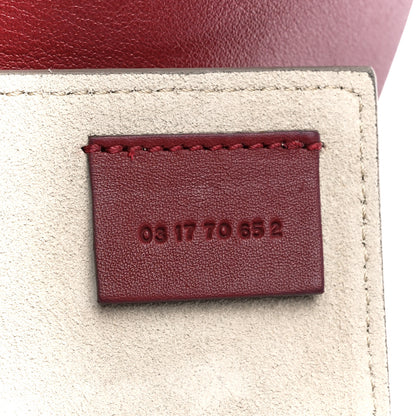 Chloe Calfskin Suede Medium Faye Shoulder Bag Plum Purple 7 of 18