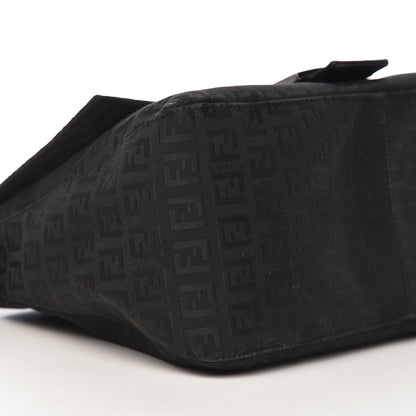 Fendi Zucchino Mama Baguette Black 9 of 12