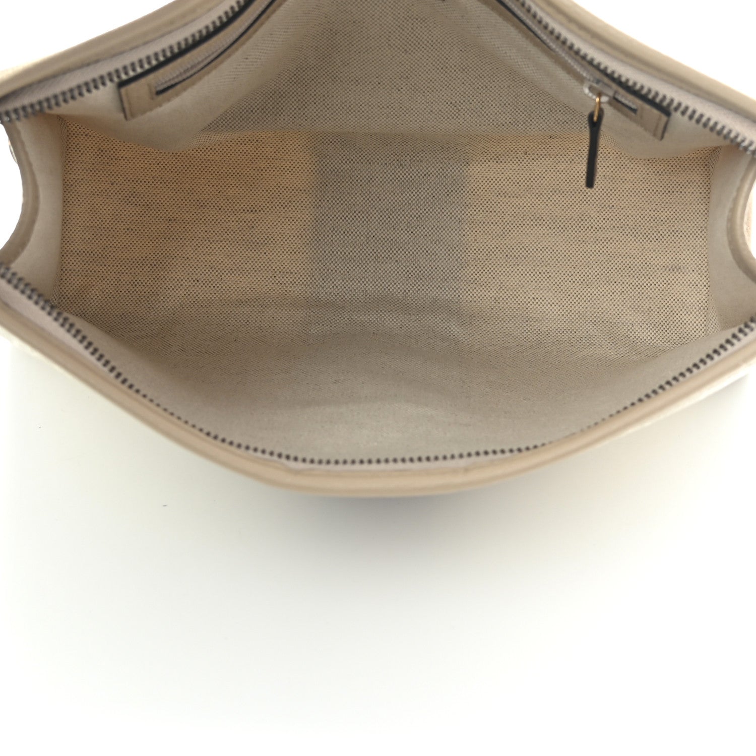 Gucci GG Supreme Monogram Web Toiletry Case Beige White 5 of 8