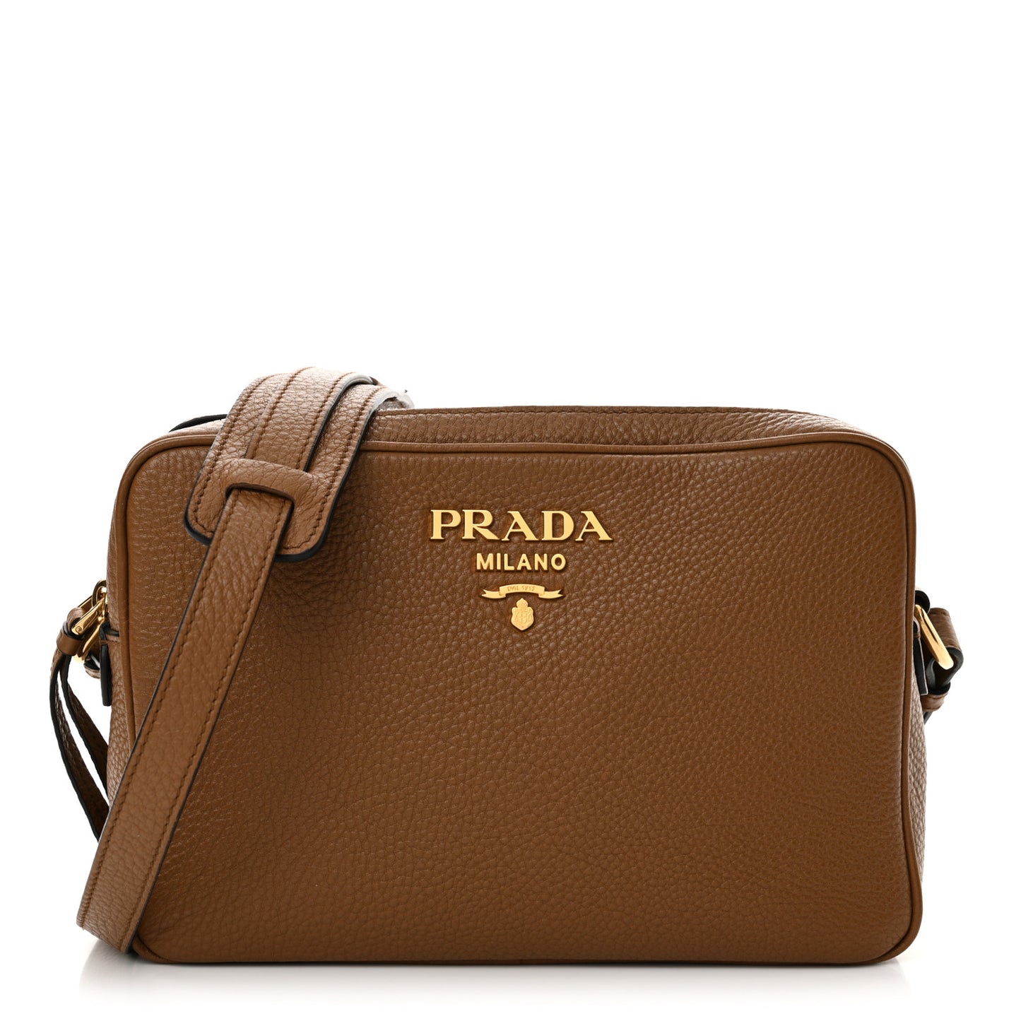 Vitello Phenix Camera Bag Cannella