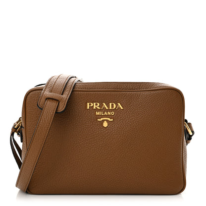 Prada Vitello Phenix Camera Bag Cannella 1 of 11