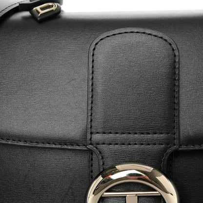 Delvaux Box Calfskin MM Brillant Satchel Black 13 of 15